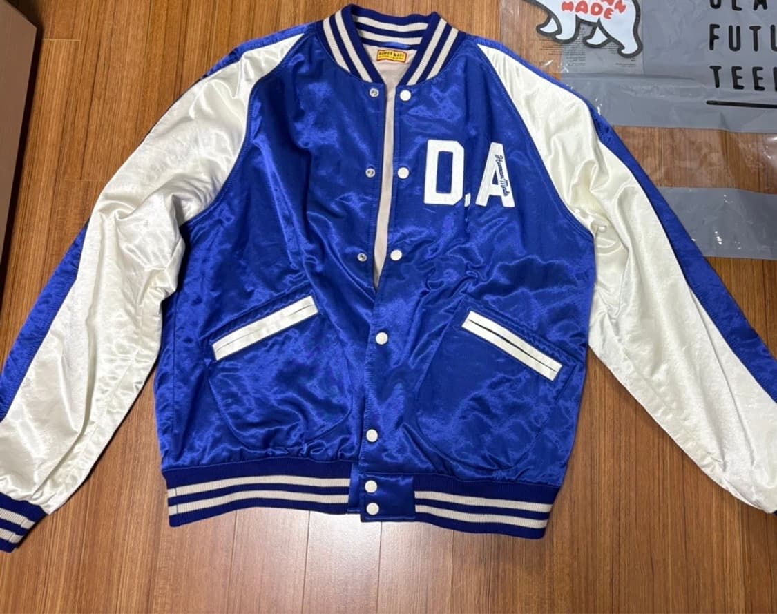 휴먼메이드 새틴 스타디움 자켓 상품이미지1