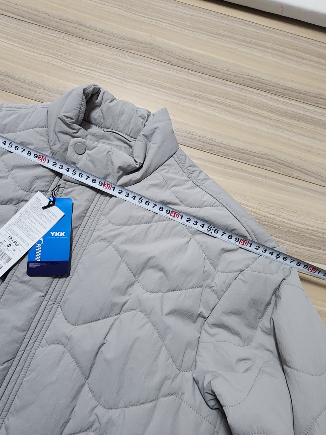 프로젝트엠퀄팅경량패딩점퍼L라이트그레이 상품이미지8