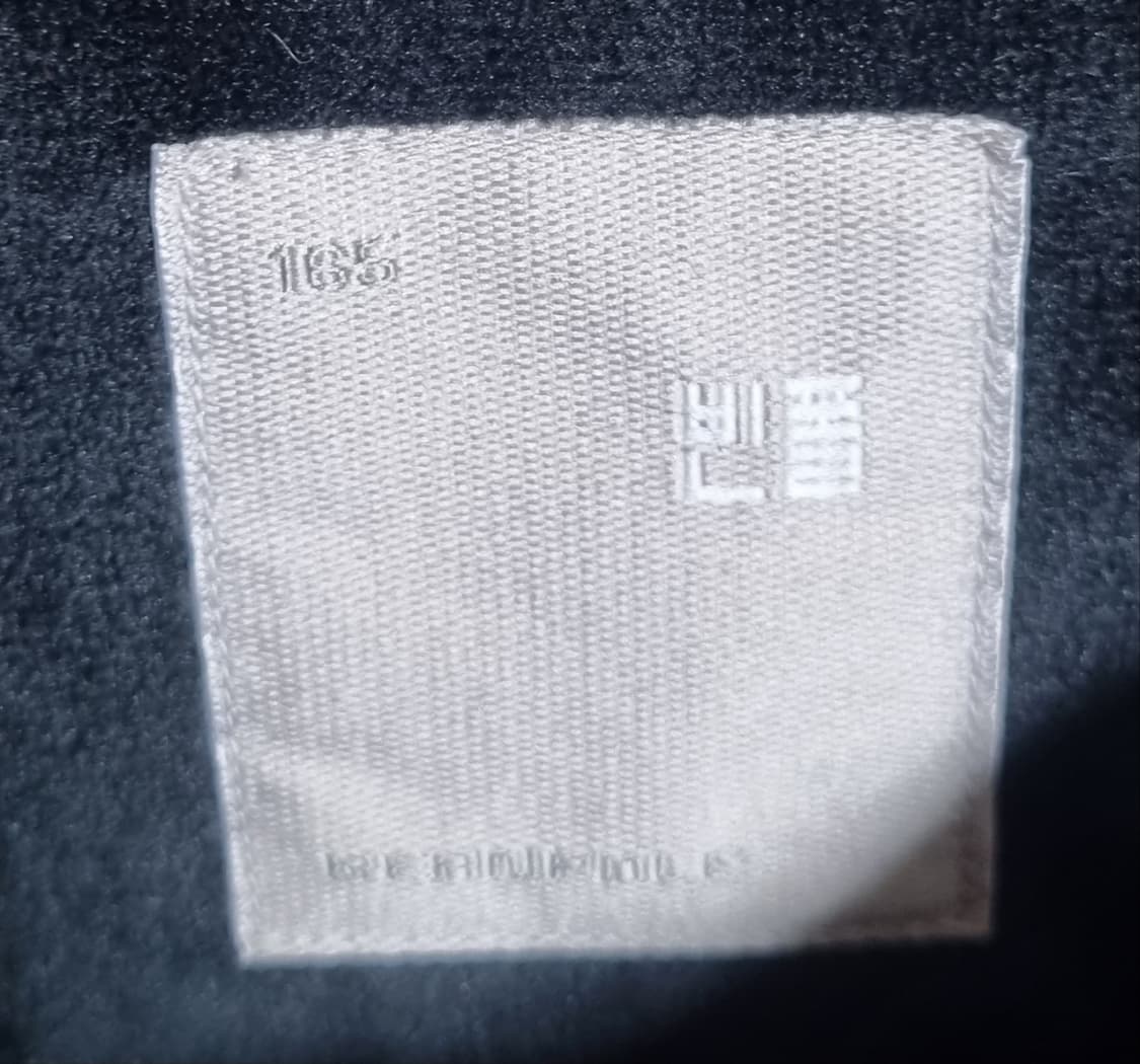 실측 S (55) 빈폴 블랙 벨벳 덕다운 오리털패딩 여성 상품이미지3