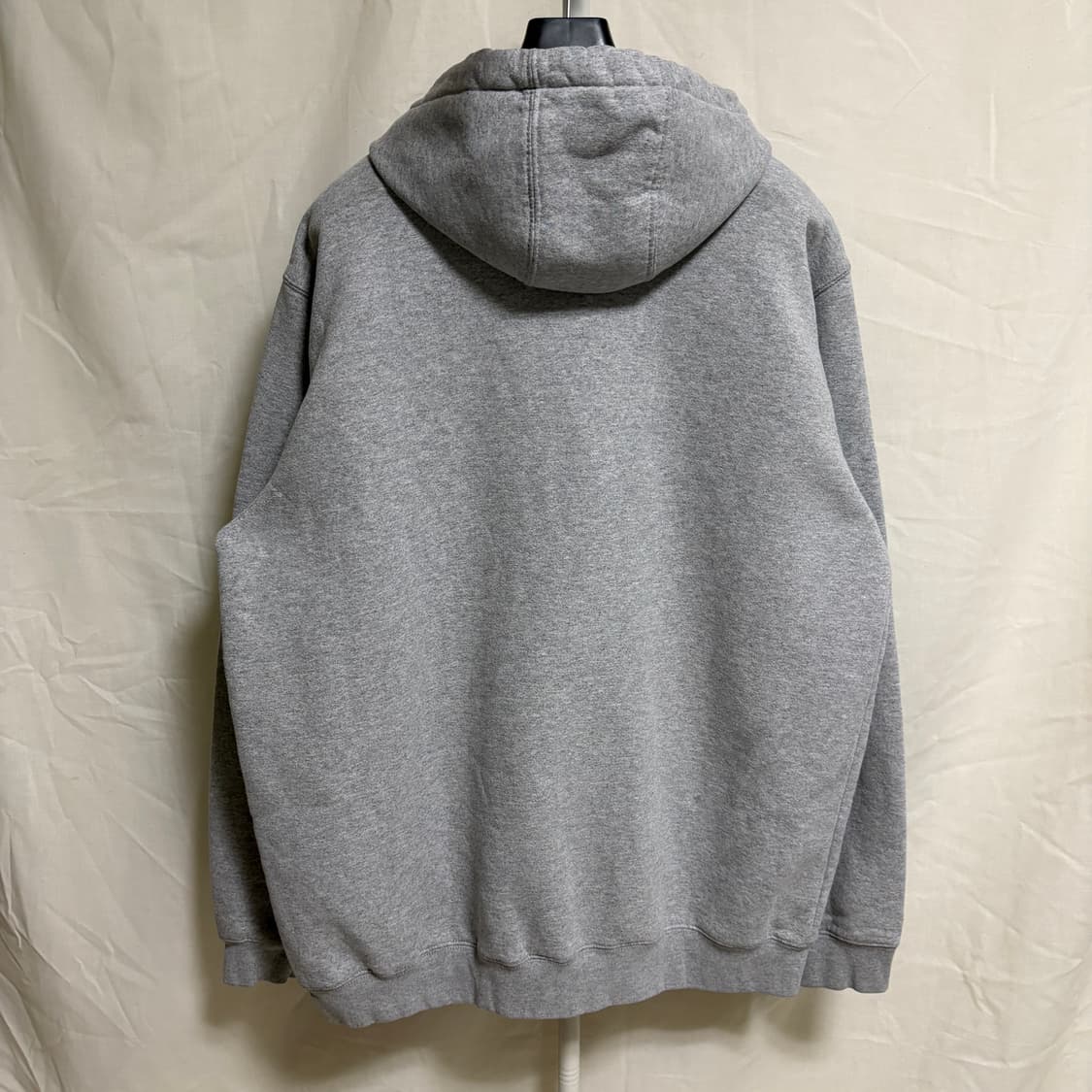 칼하트 로고 패치 기모 후드티 / 그레이, L 상품이미지7