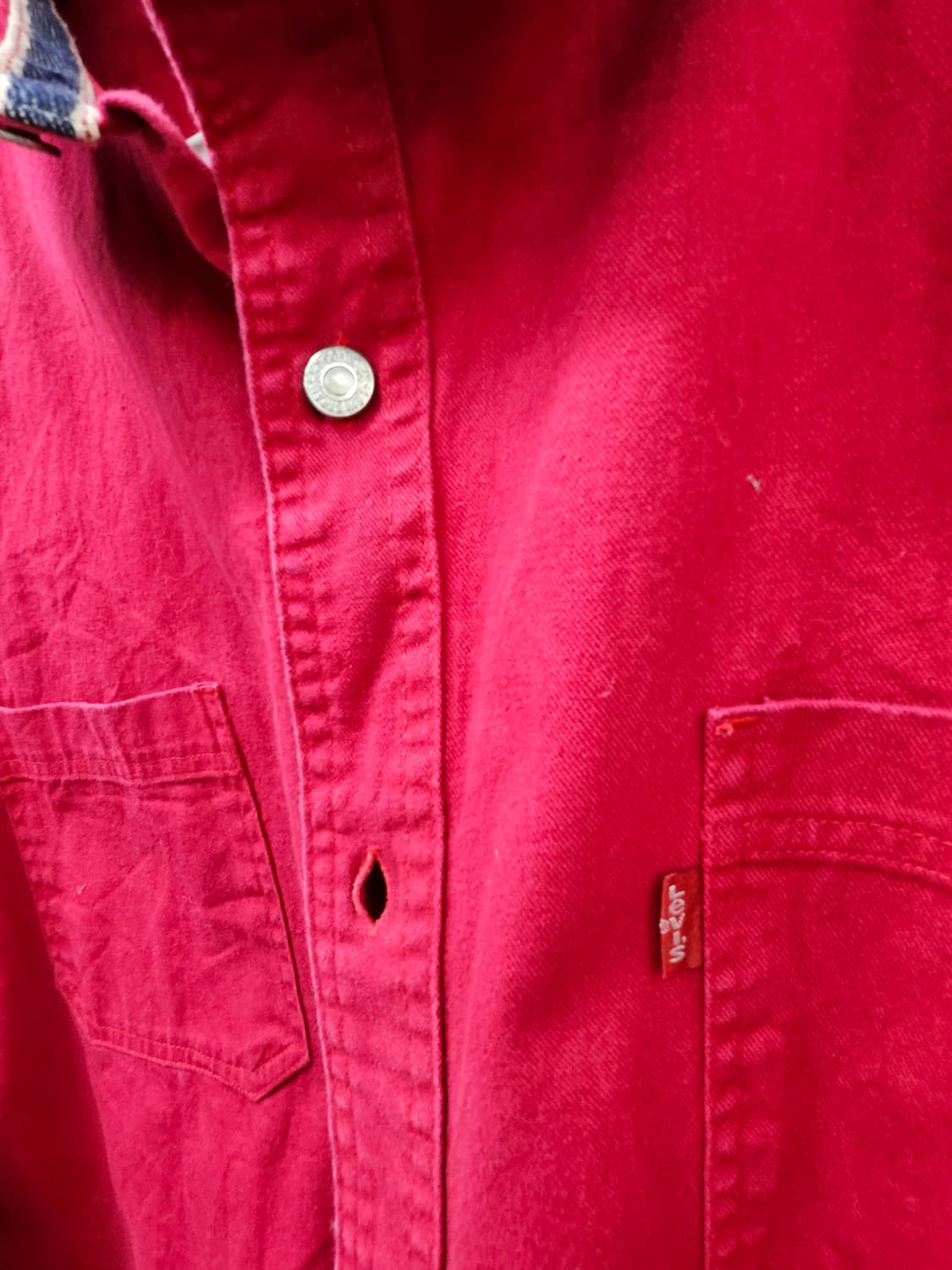 리바이스 빈티지 코튼 레어셔츠 상품이미지3