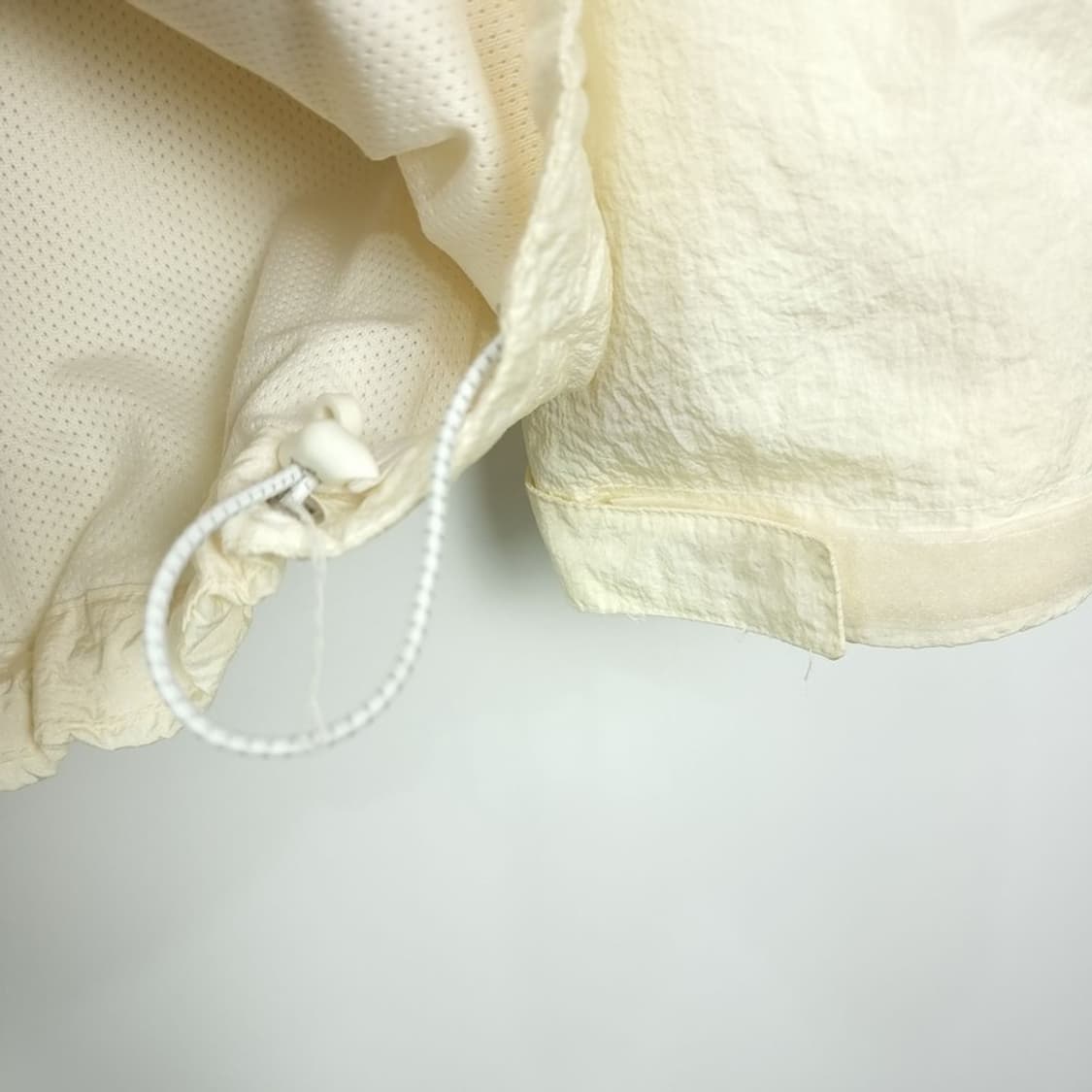 [트래블] 오버사이즈 후드 바람막이 자켓 크림 M19664 상품이미지6