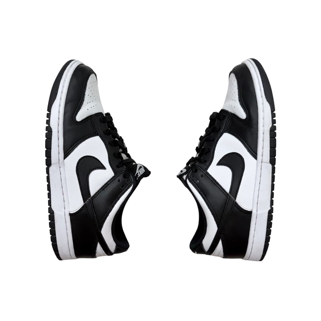 나이키 덩크 로우 GS 범고래 화이트 블랙 신발 (240) 상품이미지3