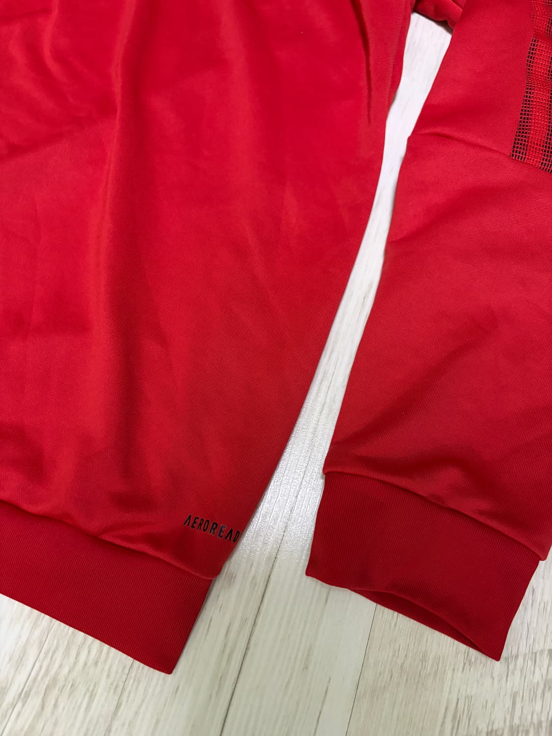 [US M] 아디다스 맨체스터 유나이티드 하프 후드 집 상품이미지3