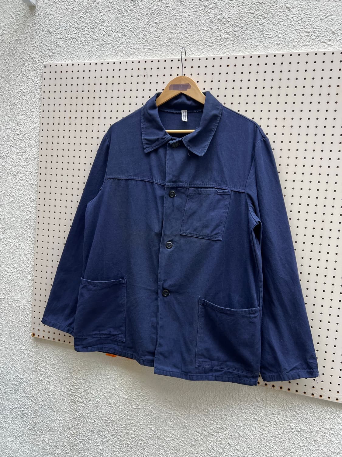 OLD EURO NAVY FRENCH WORK 빈티지프렌치워크자켓 상품이미지4