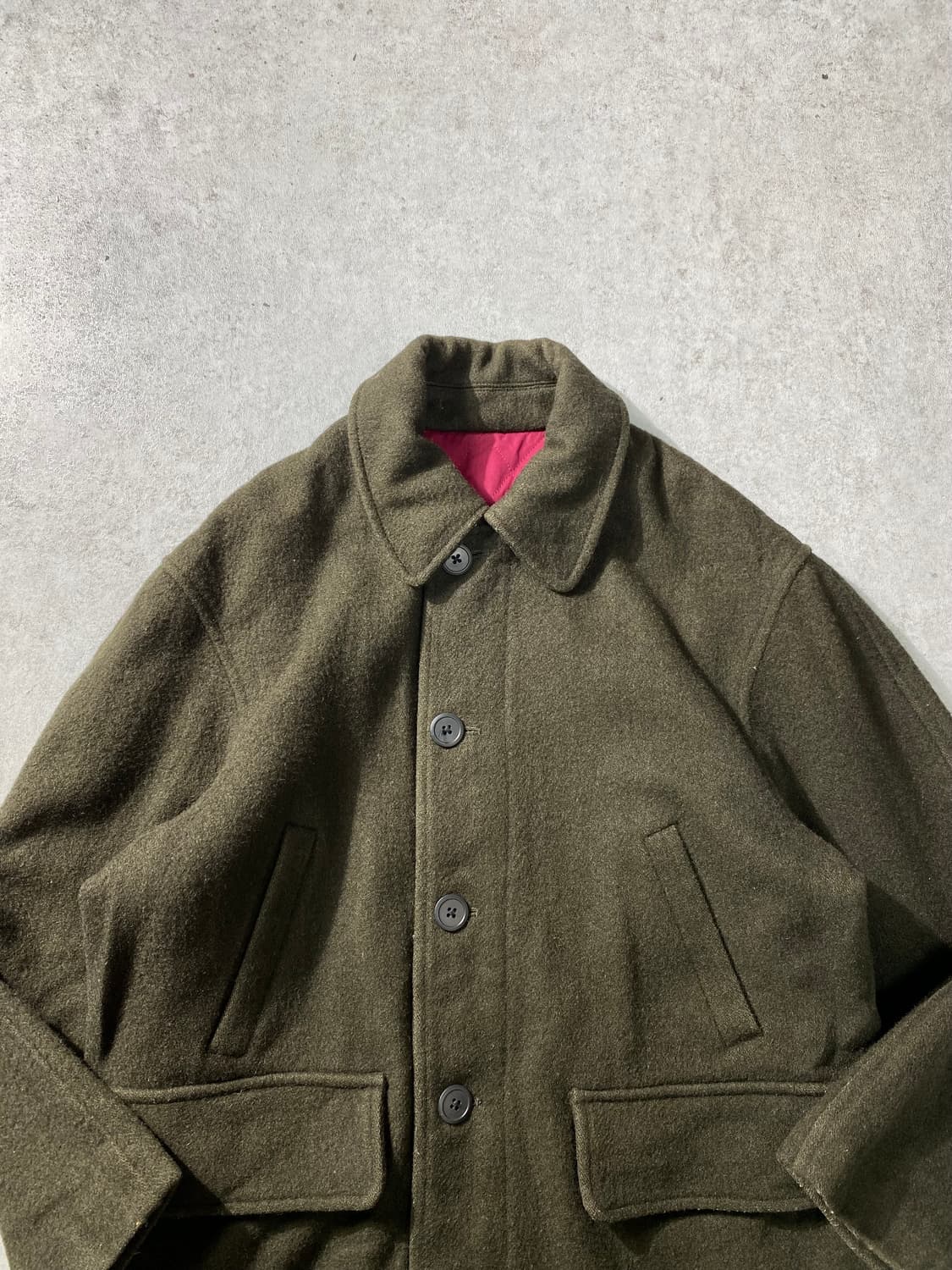 [M] Vintage Rob Roy 롭로이 카키 울 자켓 상품이미지2