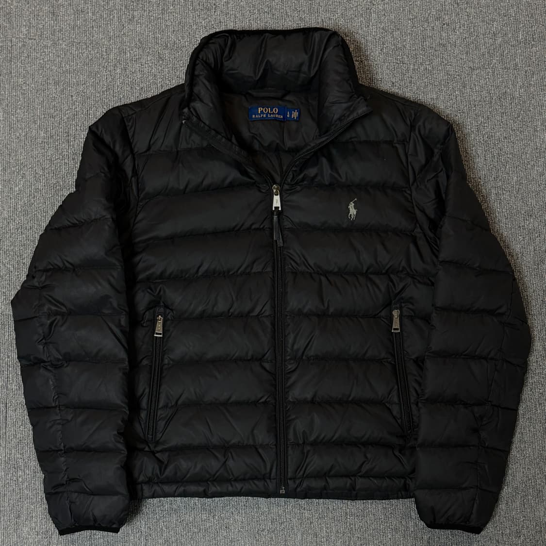 매장 구매) 폴로 덕 다운 경량패딩 블랙 상품이미지1