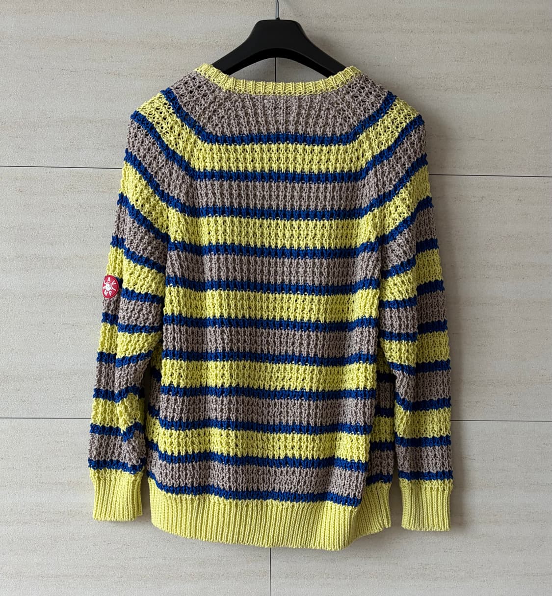 카브엠트 STRIPE LOOSE WAFFLE KNIT #2 상품이미지2