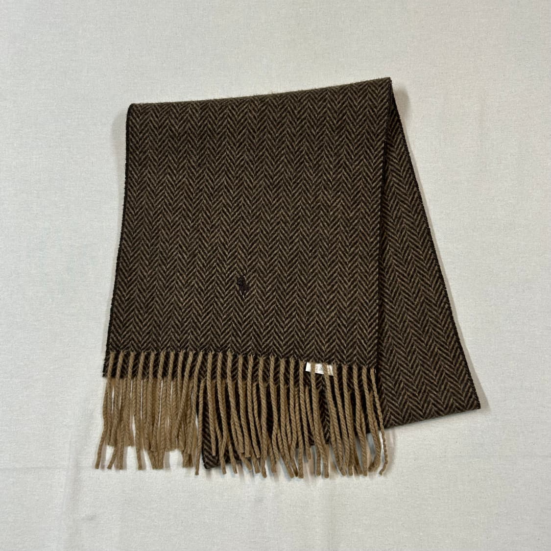 폴로 랄프로렌 울 머플러 목도리 Made in italy 상품이미지1