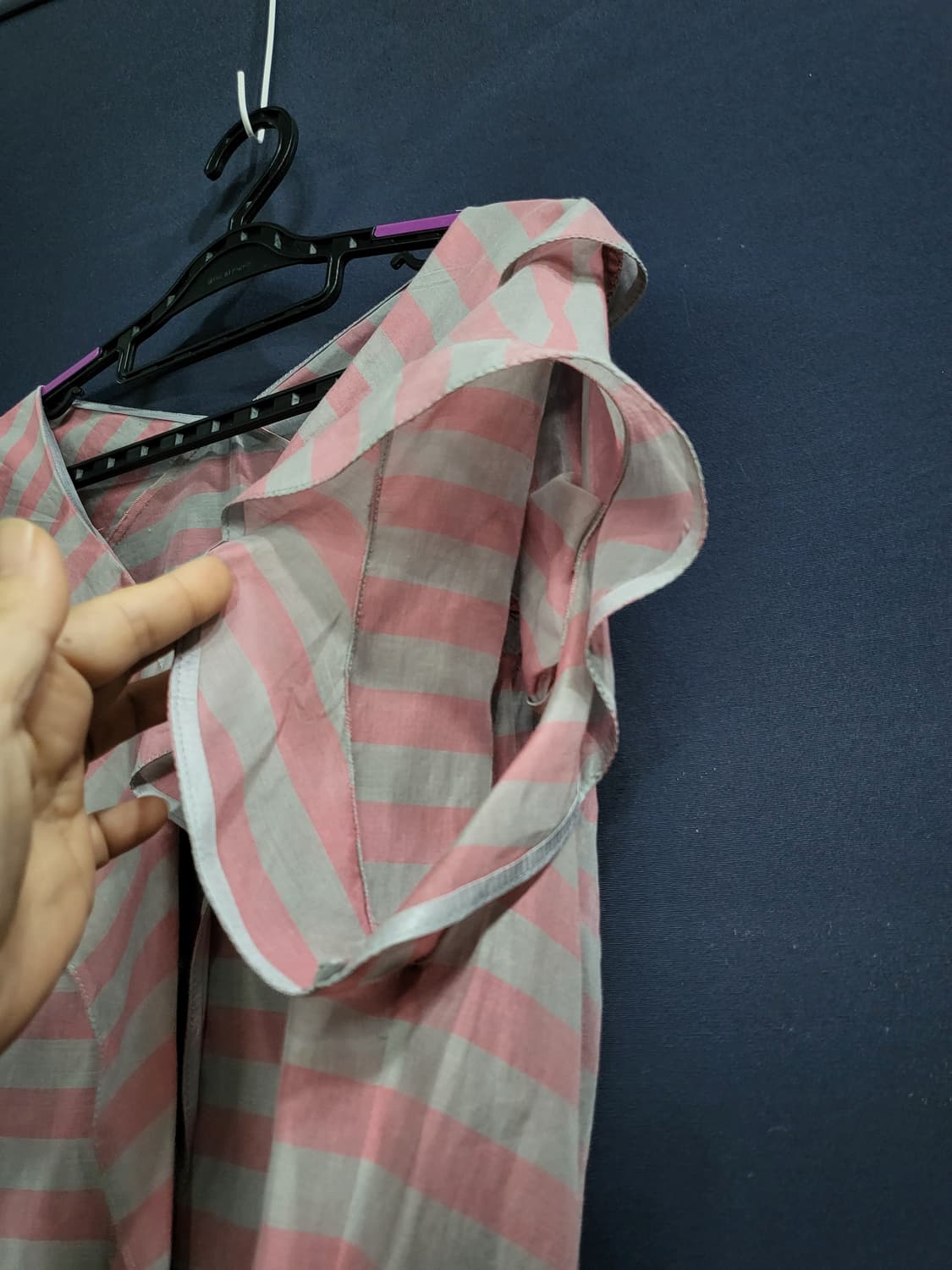 오브제 러플 블라우스 상품이미지2