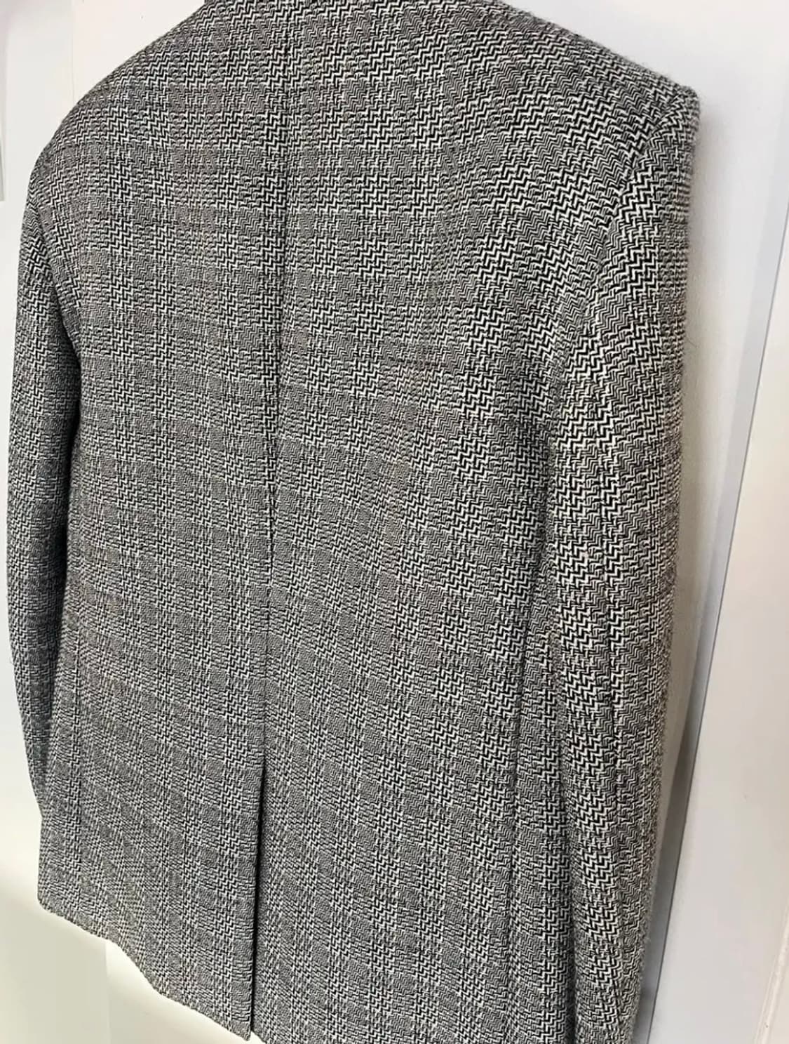 [박보검님 착용] 생로랑 디컨스트럭티드 체크 자켓 상품이미지5