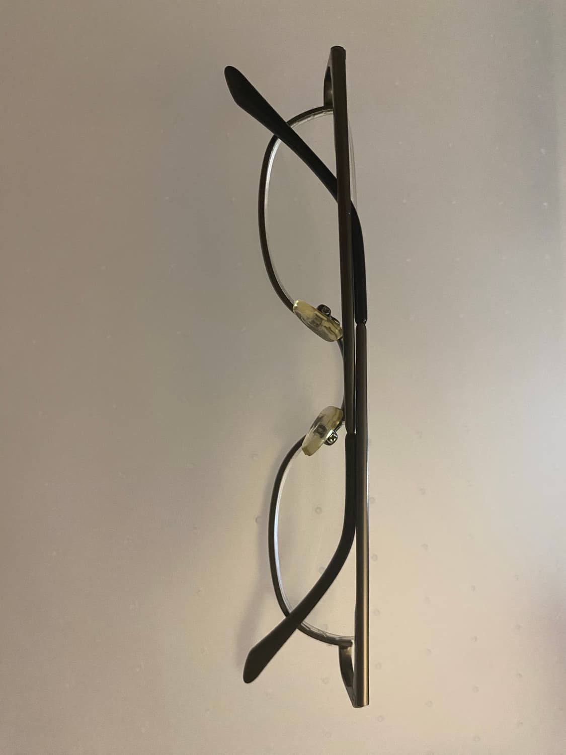 Vintage Half Semi-rimless glasses OS 상품이미지2