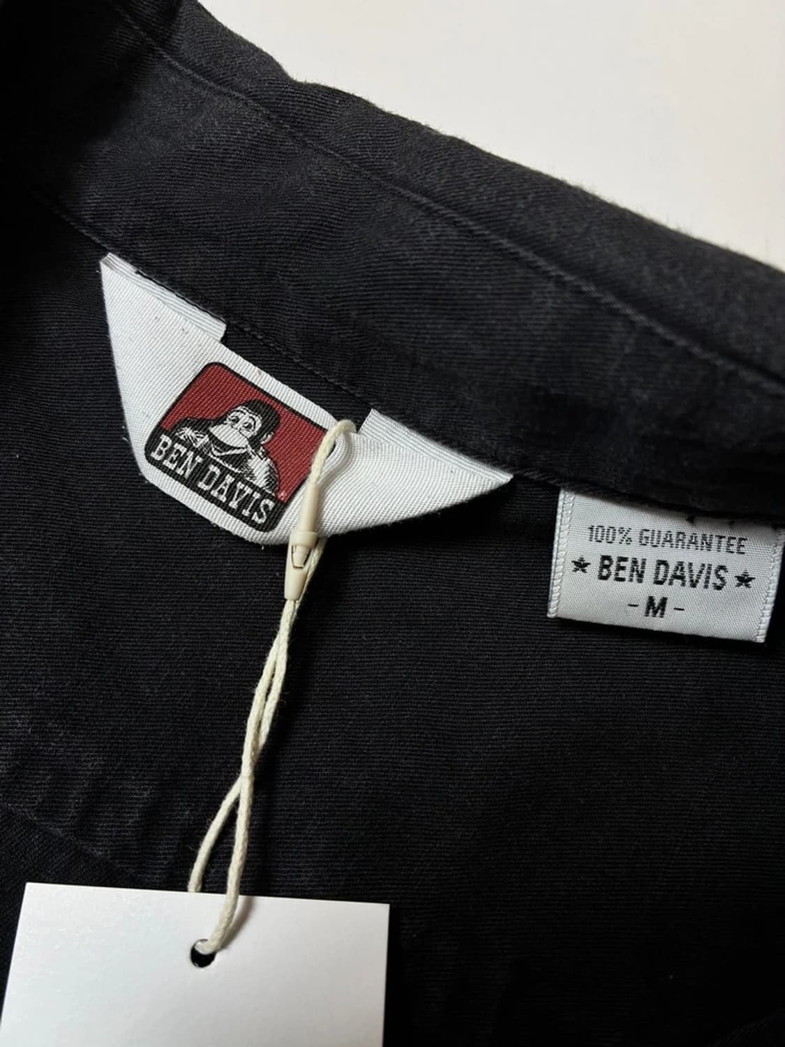 벤데이비스 하프 집업 워크 반팔 셔츠 PN9497 상품이미지6