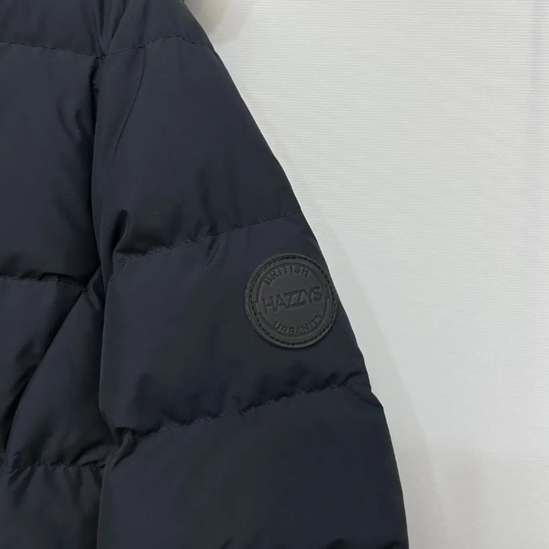 헤지스 여성 거위털 롱패딩 90 상태최상 네이비 상품이미지5