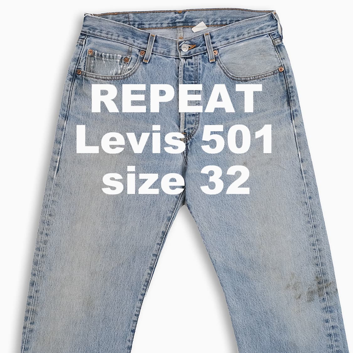 빈티지 리바이스 501 연청 32 인치 LV50133479 상품이미지1