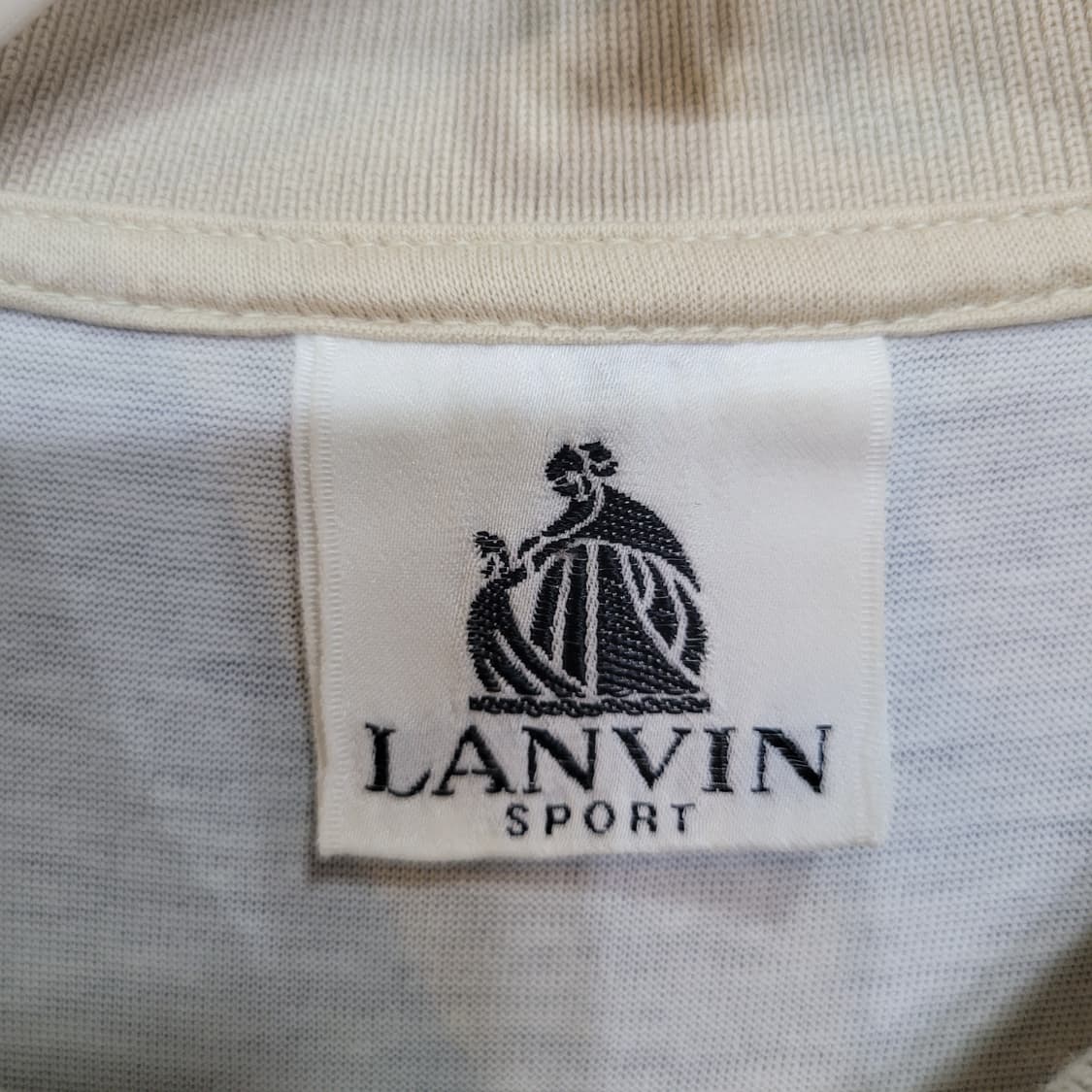 LANVIN 랑방 빈티지 자수로고 셔츠 상품이미지5