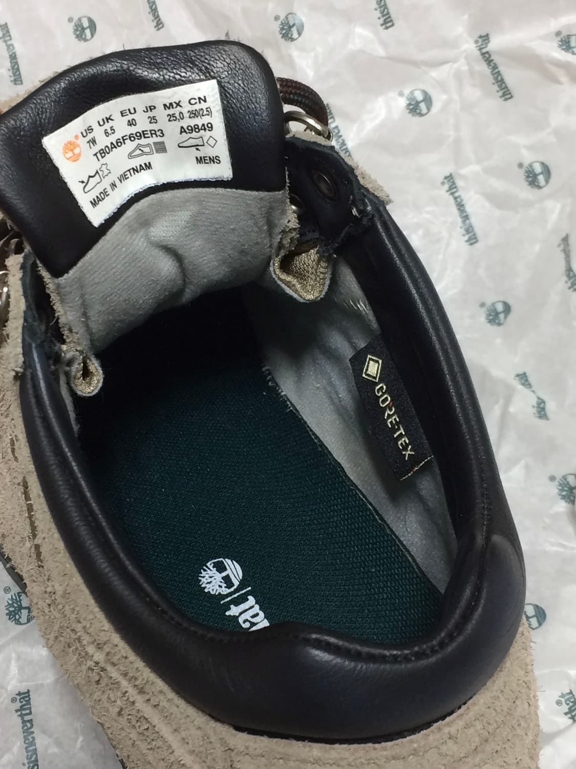 팀버랜드 x 디스이즈네버댓 헤리티지 고어텍스 목토 미드부츠 와이드 250 상품이미지5