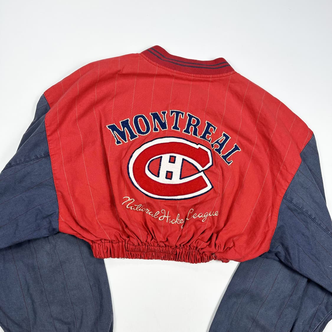 VTG 빈티지 몬트리올 캐네디언스 크롭 자켓 (L 여성추천) 상품이미지5
