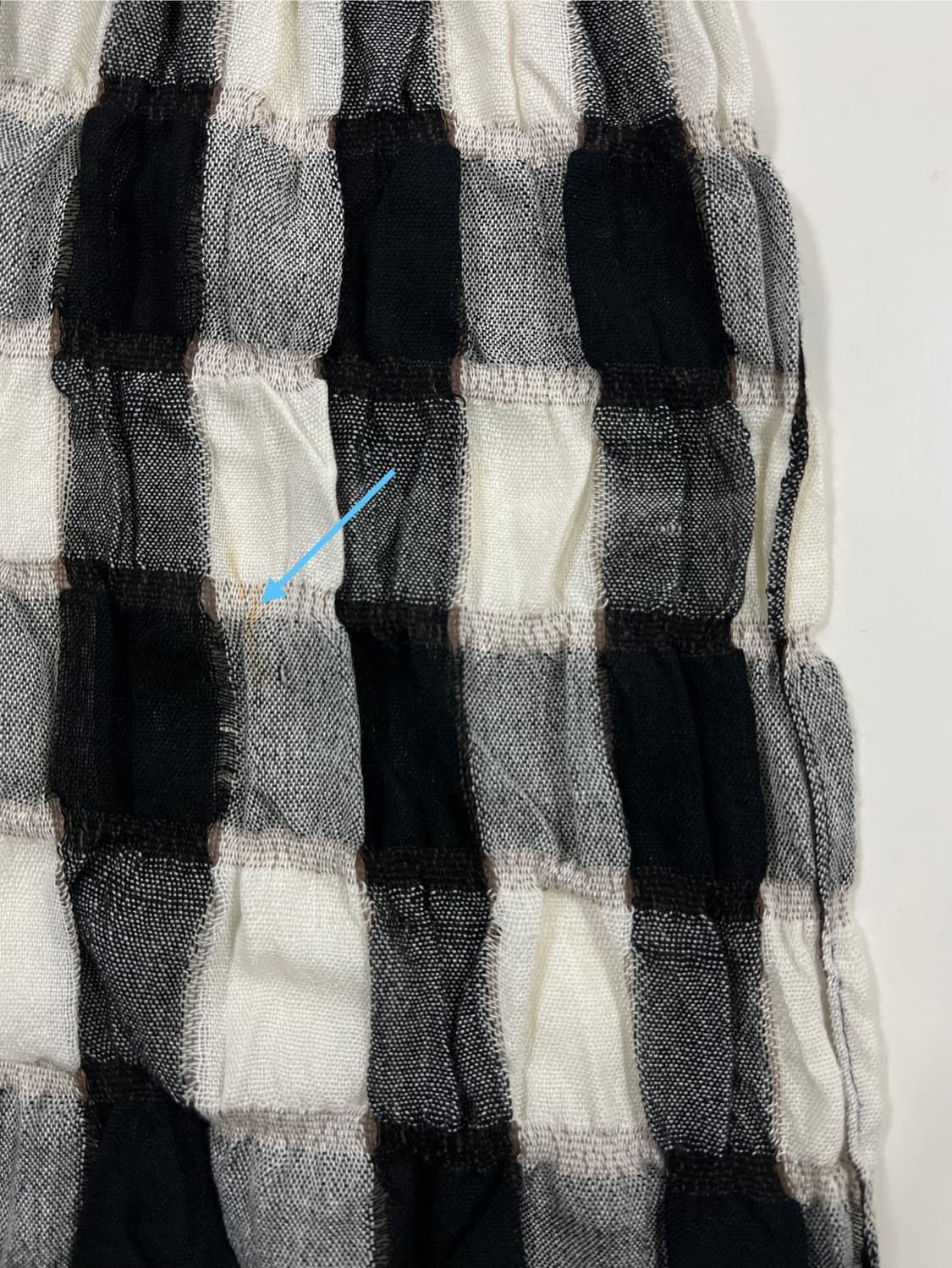 빈티지 체크 머플러 상품이미지5