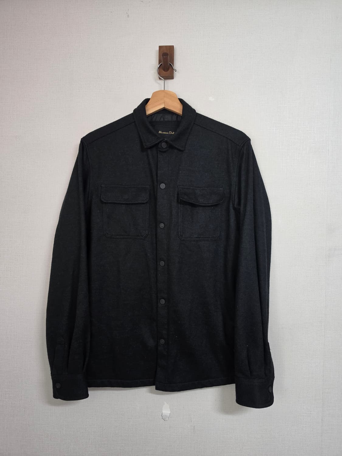 마시모두띠 울블렌드 셔츠 자켓 M 상품이미지1