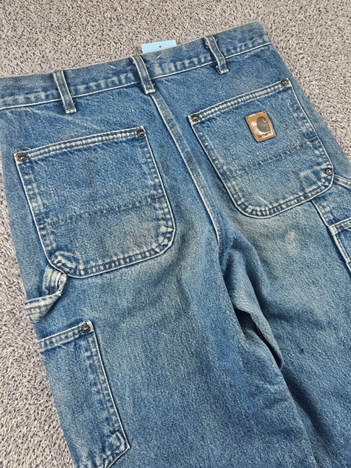 칼하트 데님 더블니 카펜터 워크 팬츠 ( 32X30 ) / 11295 상품이미지9