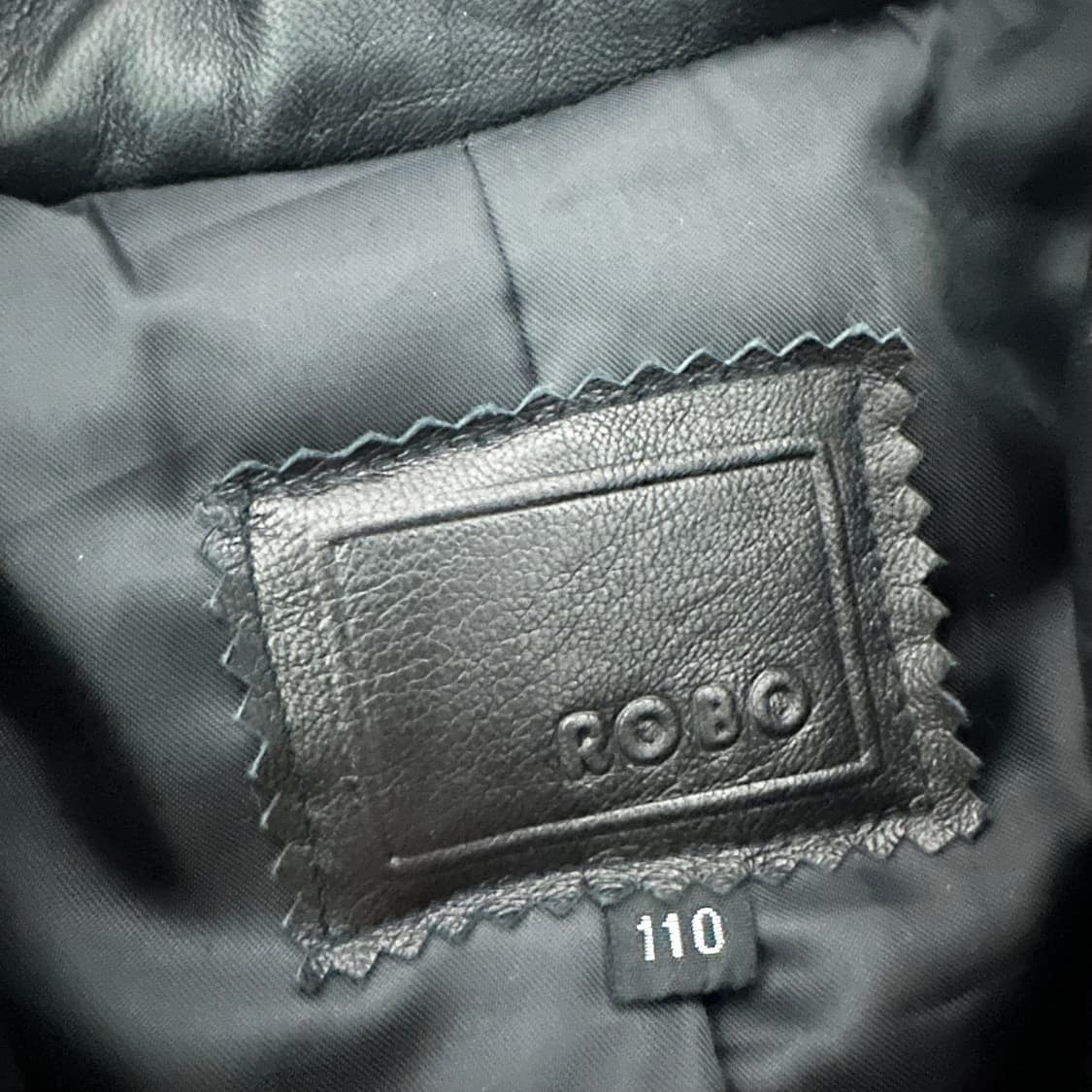 ROBO 로보 남성 양가죽 후드 코트 자켓 블랙 110(2XL) 상품이미지4