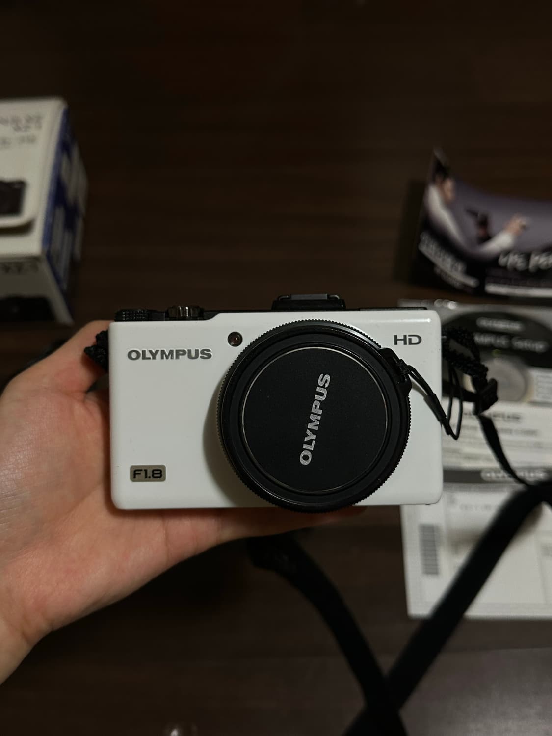 (풀박/A급) 올림푸스xz-1 하이엔드디카 화이트 상품이미지2