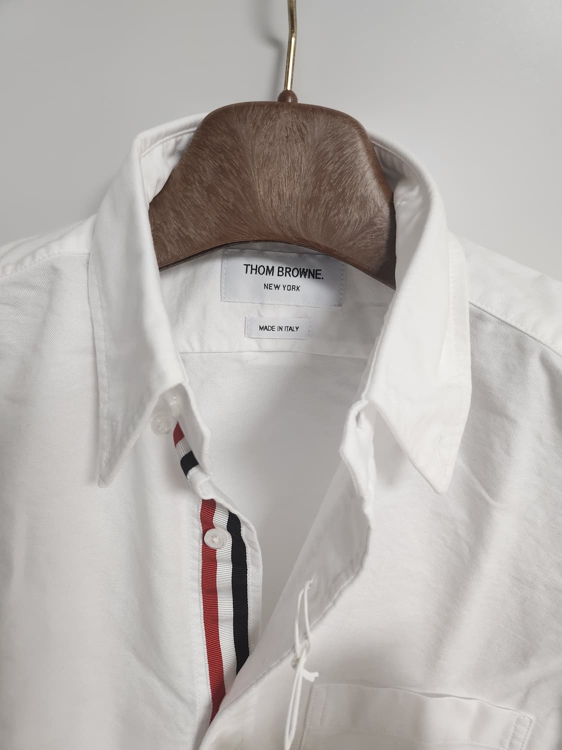 새상품) 톰브라운 옥스포드 삼선 화이트셔츠 2 상품이미지2