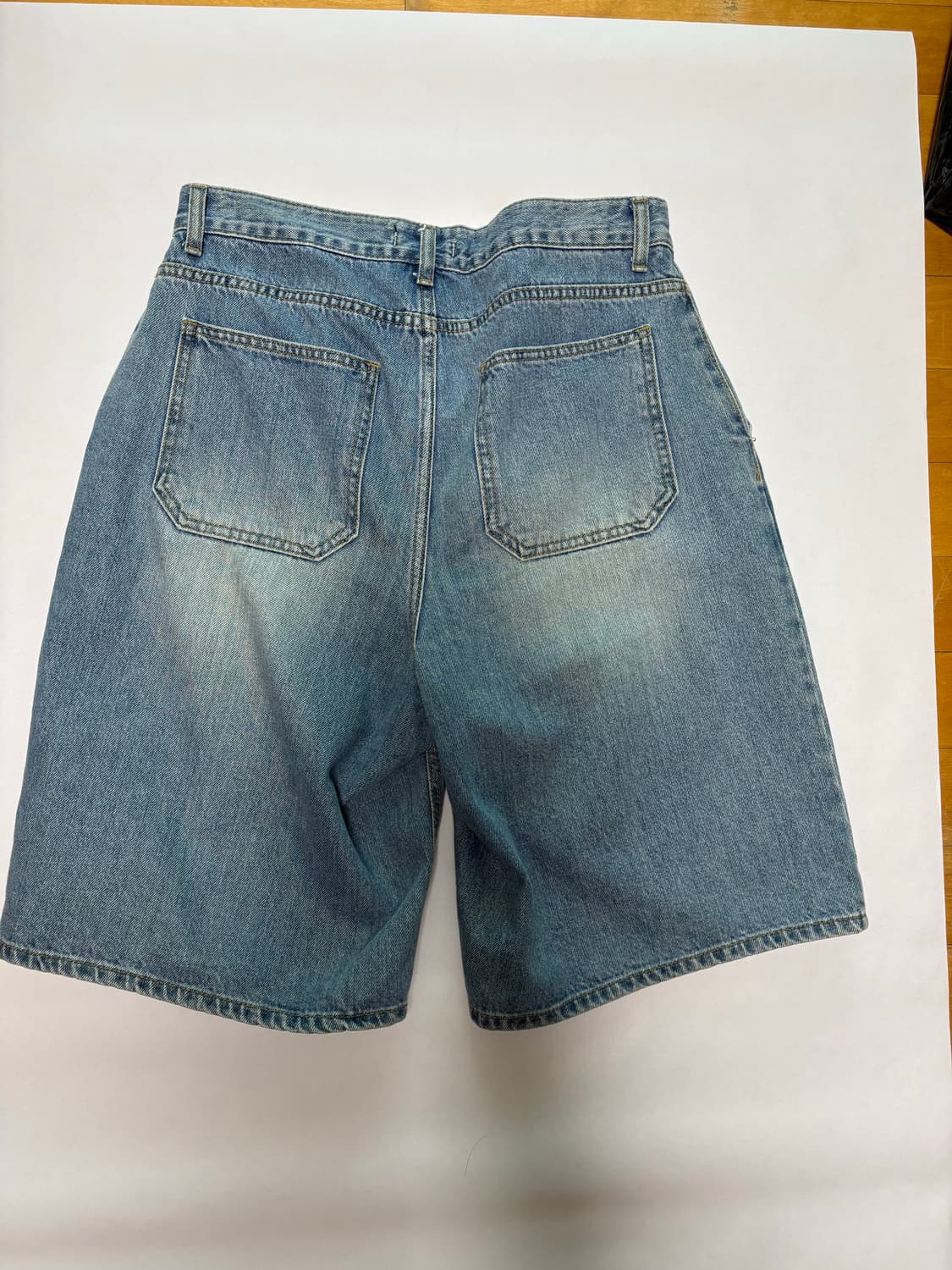 오더아카이브 다트 버뮤다 데님 하프팬츠 상품이미지2