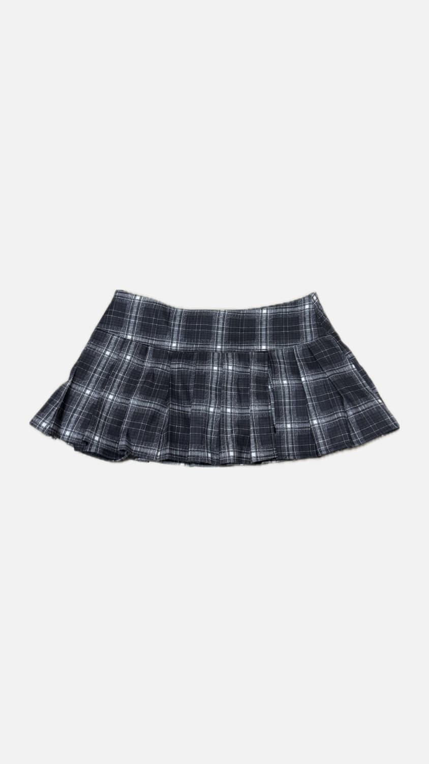 체크 로우라이즈 미니스커트팬츠 상품이미지1
