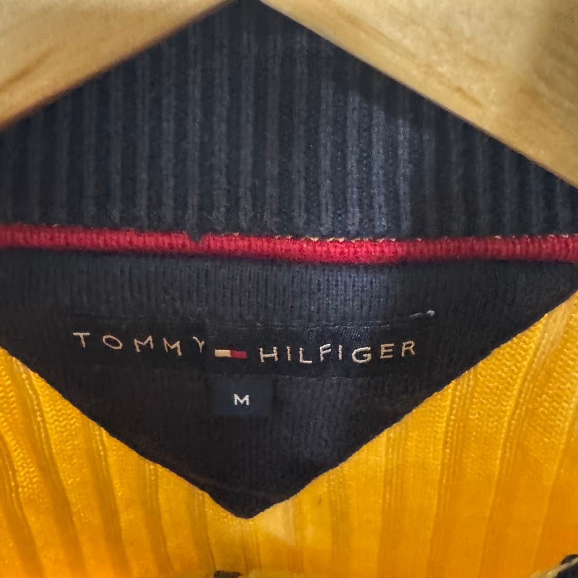 타미힐피거 스몰로고 니트집업 상품이미지3