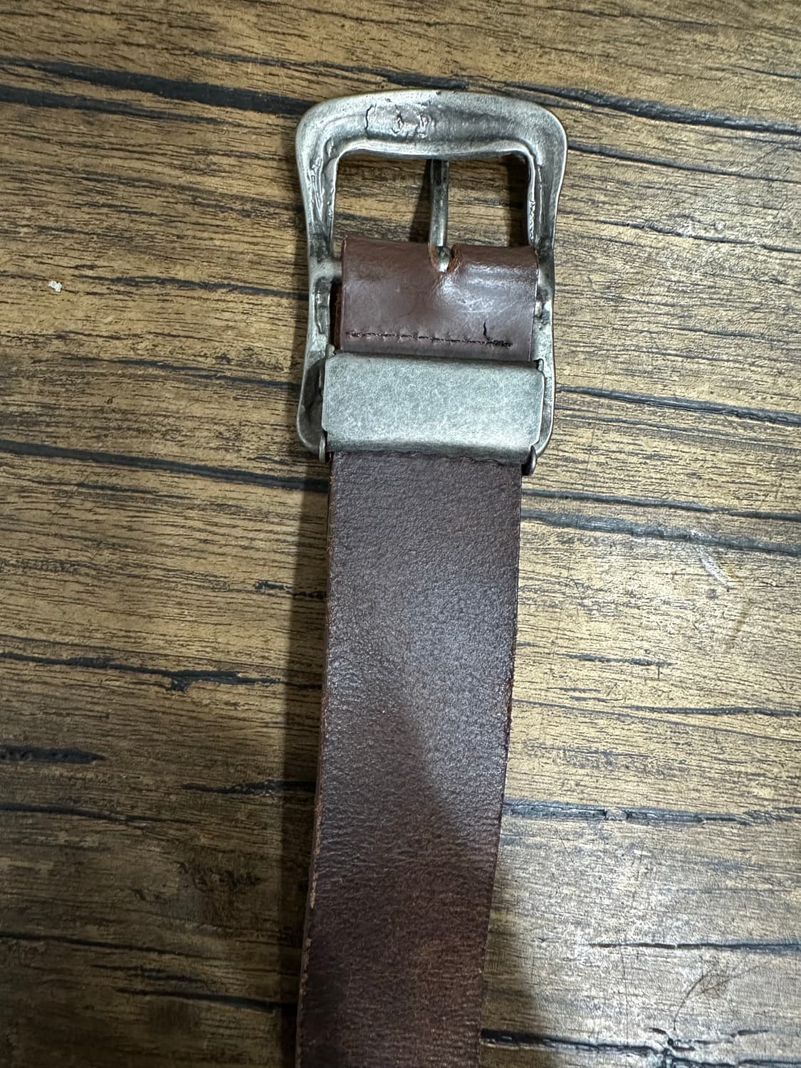 REIZ JEANS Genuine Leather 빈티지 가죽 벨트 상품이미지4
