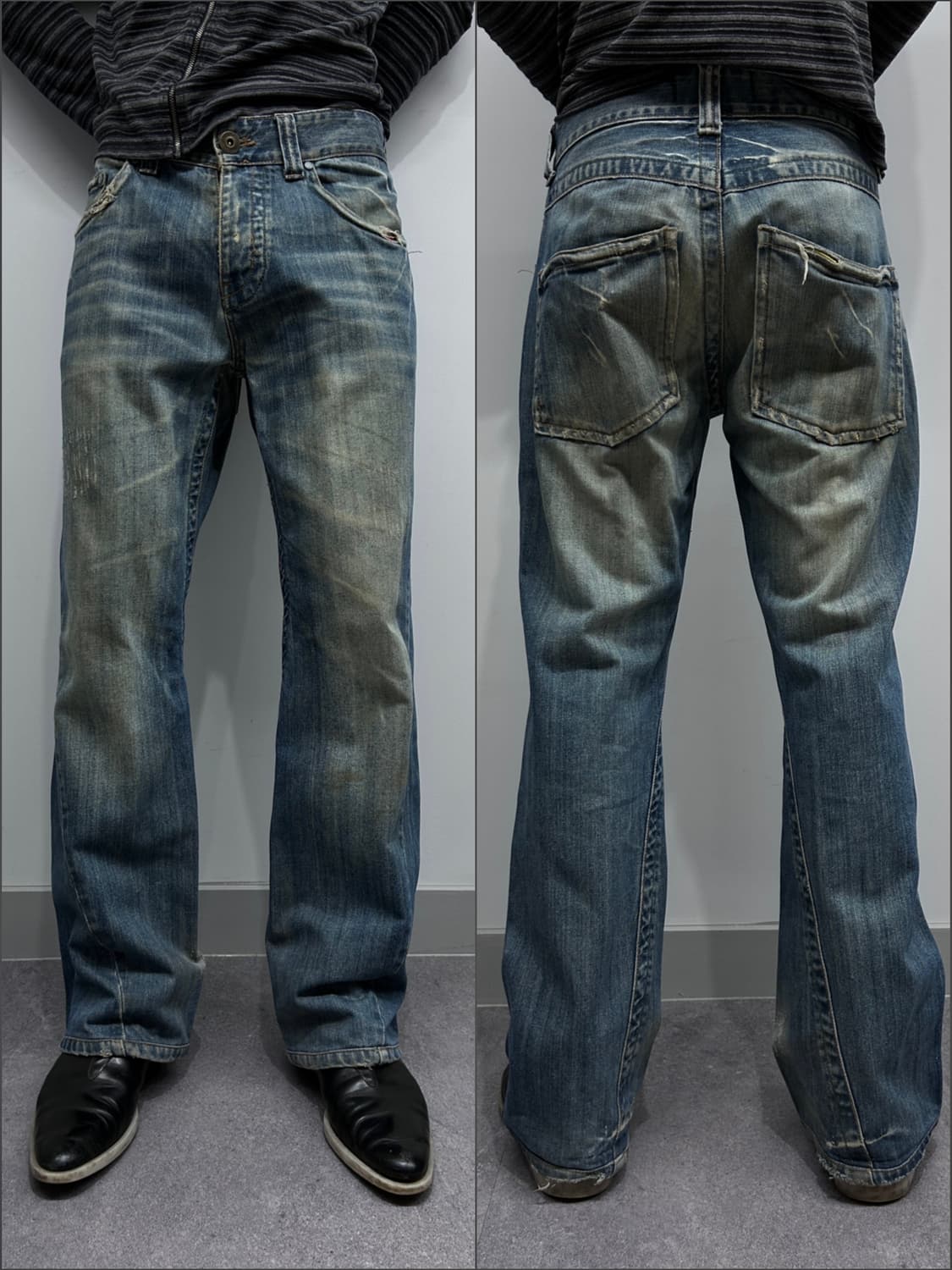 디스퀘어드2 스파이럴 데님 팬츠 상품이미지1