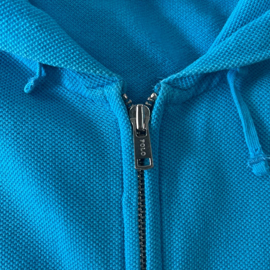 W 95 폴로랄프로렌 스카이블루 스몰포니 니트 후드집업  상품이미지4