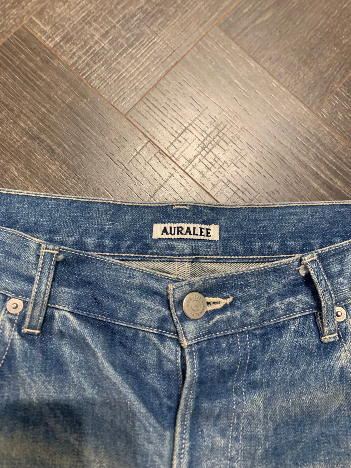 (5) 오라리 셀비지 페이디드 데님 24fw 상품이미지2