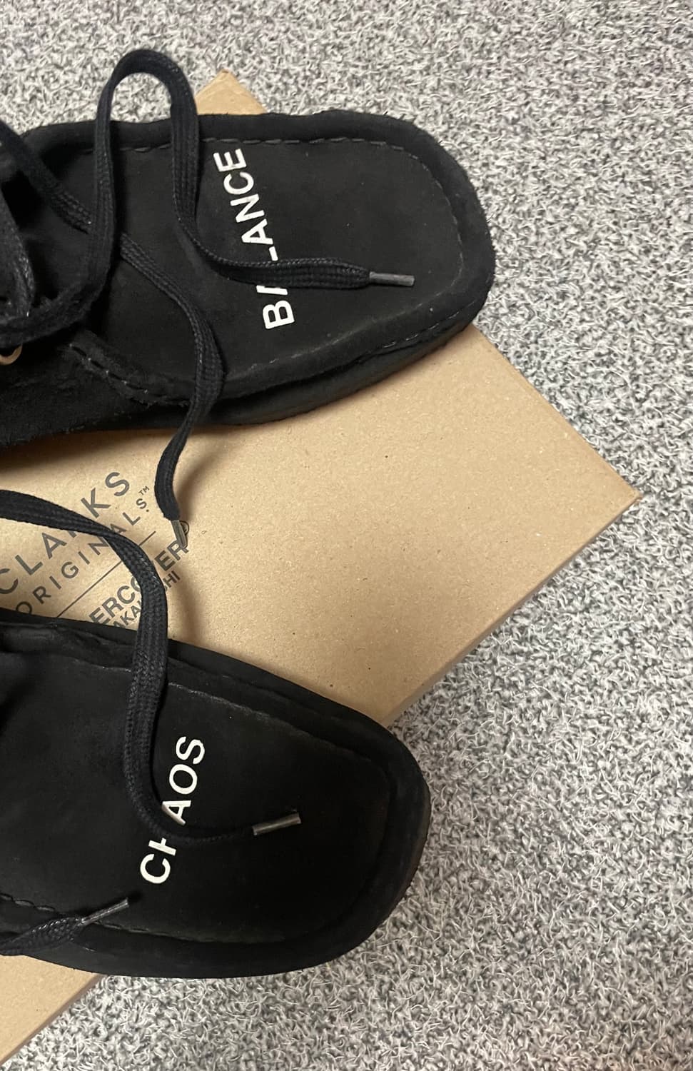 270 클락스 & 언더커버 왈라비 부츠 블랙 색상 Clacks Under 상품이미지3