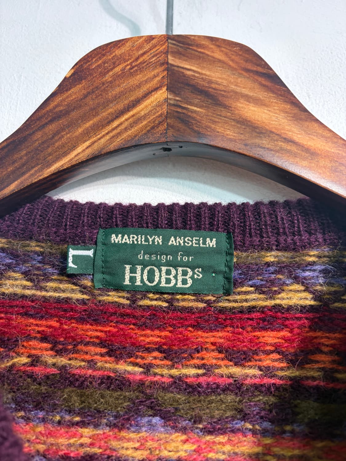 Shetland wool 100% 페어아일 크롭니트 상품이미지8