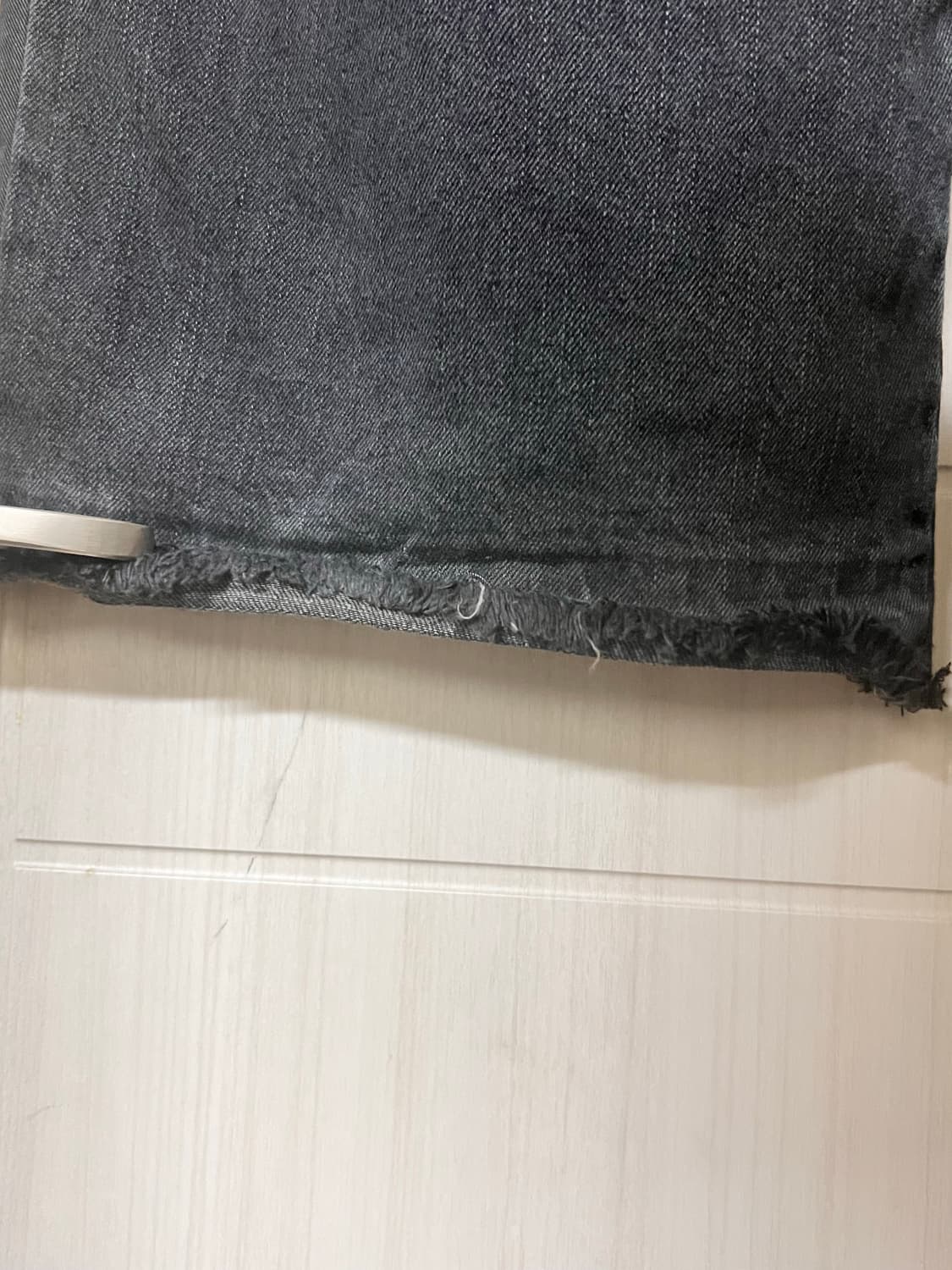 2) 25ss 폴리테루 리빌드고시마002 워시드블랙 상품이미지4