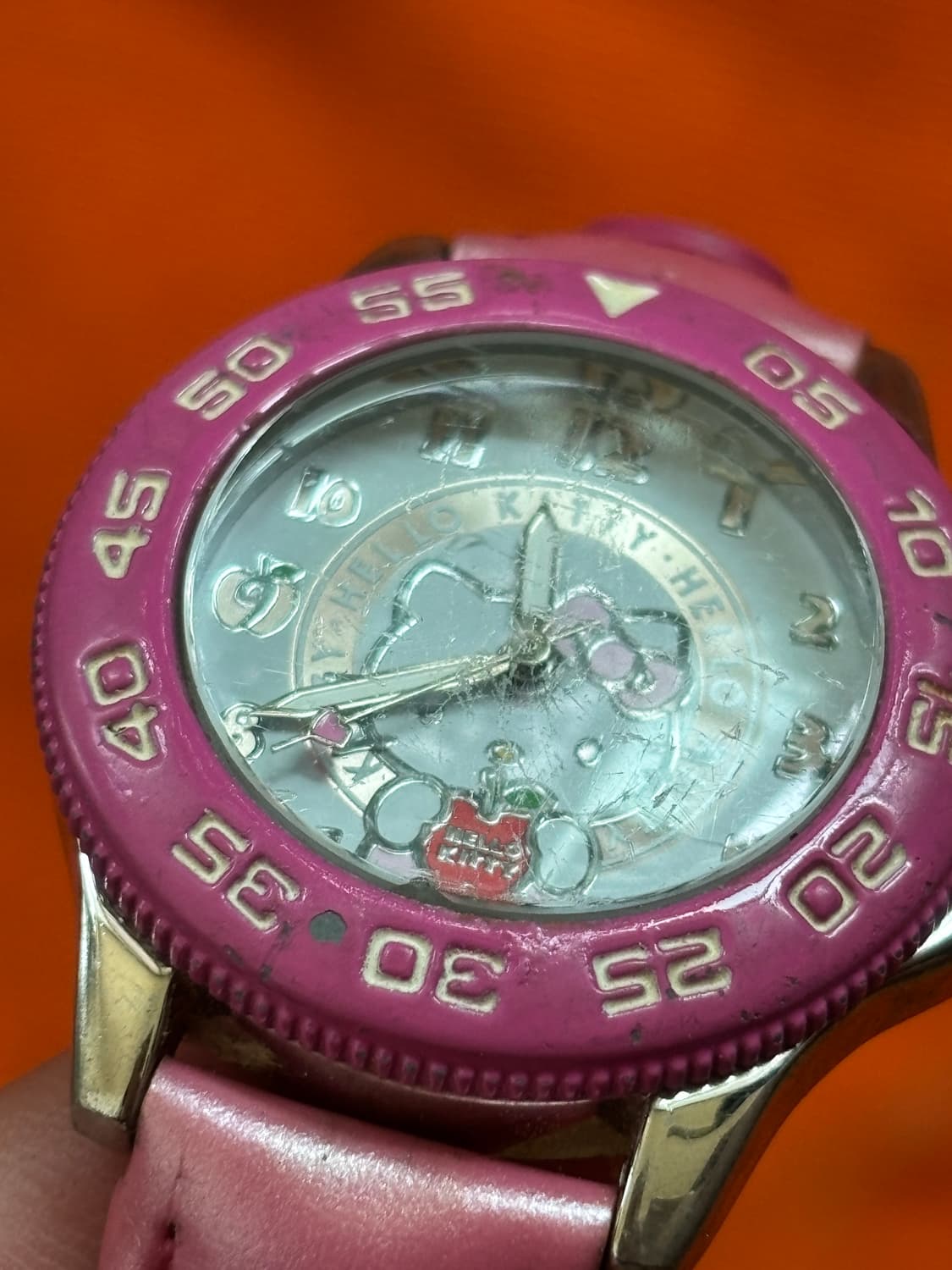vintage hello kitty metal watch 상품이미지3