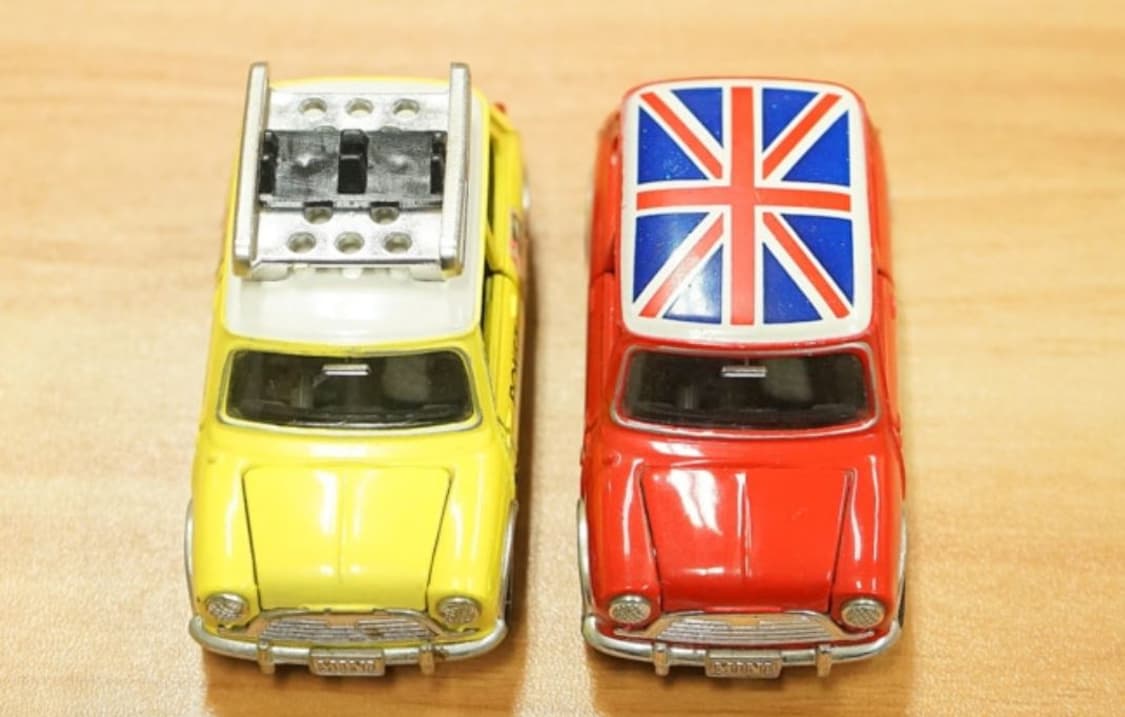 빈티지 70s 토미카 dandy 모리스 미니쿠퍼 s Mk-I 2대 상품이미지6