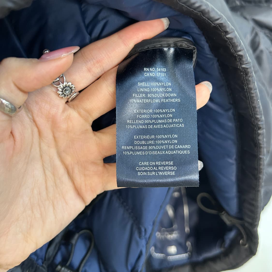 타미힐피거 남성 경량패딩 95 블랙 상품이미지4