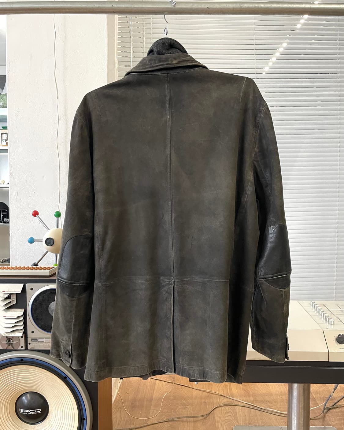 [L] AllSaints 올세인츠 도킹 레더 테일러드 자켓 상품이미지7
