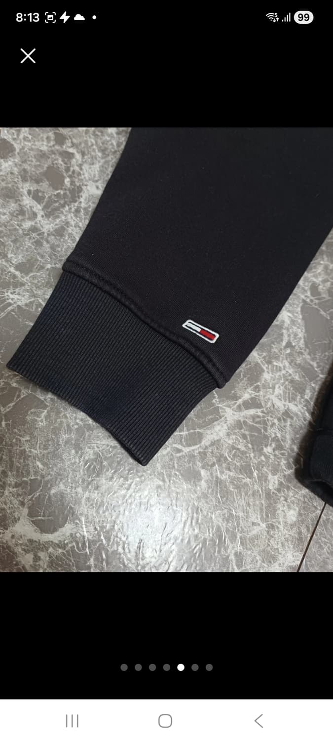 타미 진스(Tommy Jeans) 크롭 맨투맨 M 상품이미지5