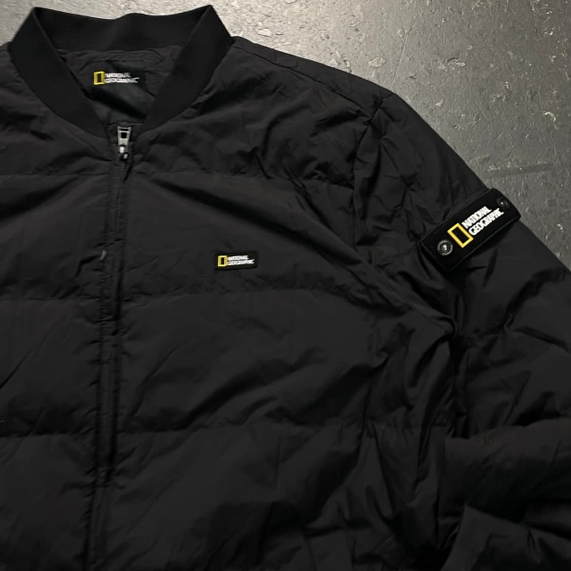 105-110 내셔널지오그래픽 와펜 패딩  상품이미지2