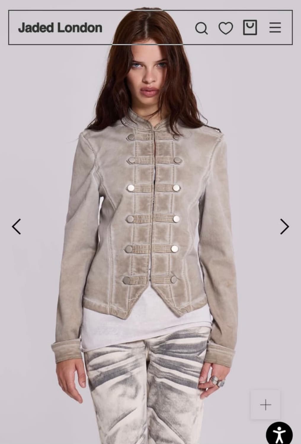 제이디드런던 나폴레옹 자켓 xxs 상품이미지1