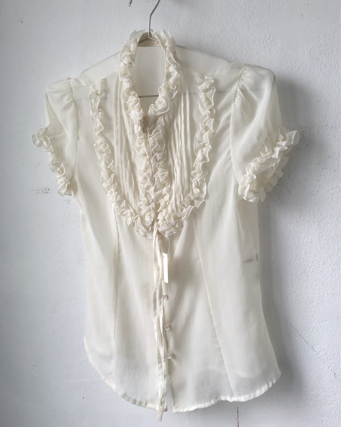 Frill point blouse 상품이미지4