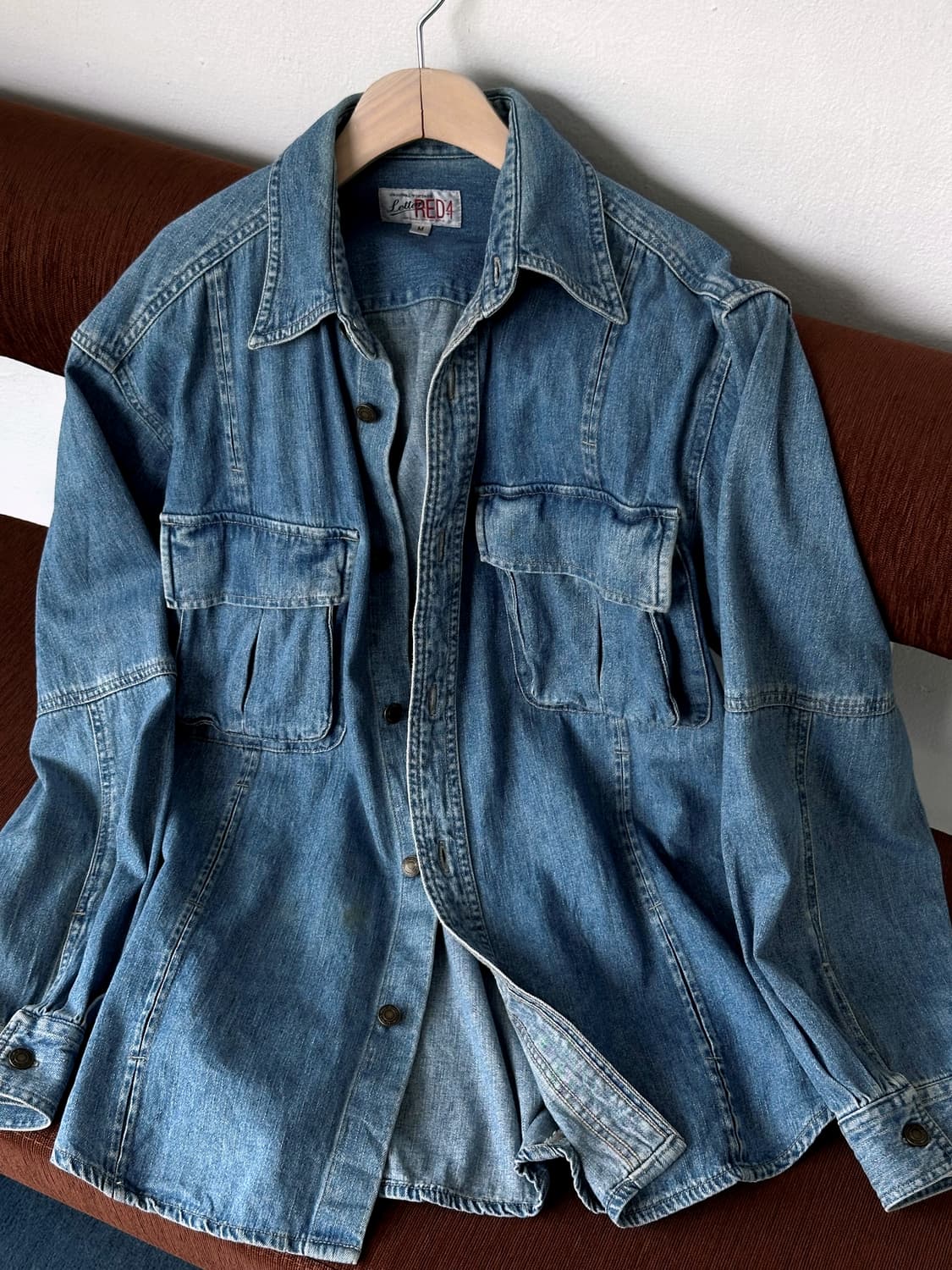 Cotton denim mil design shirket 상품이미지1