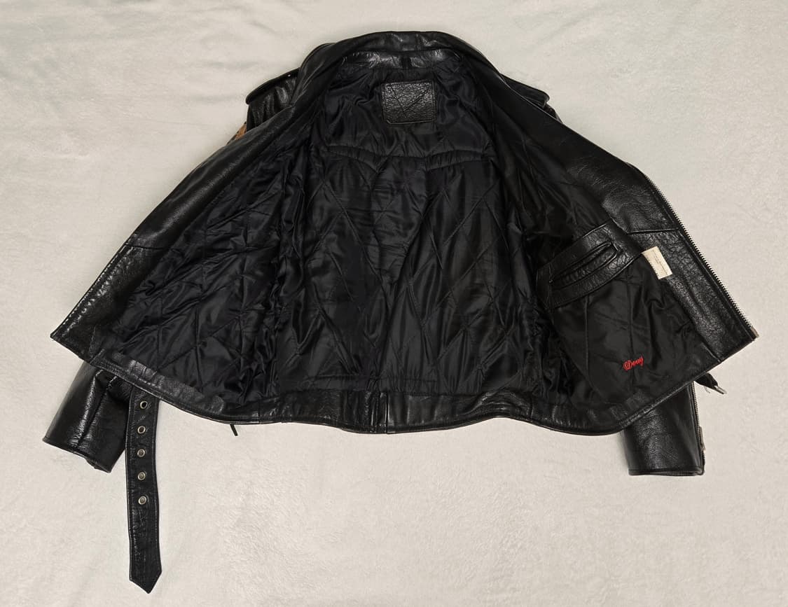 MR 바이커 소가죽 라이더 자켓 상품이미지3