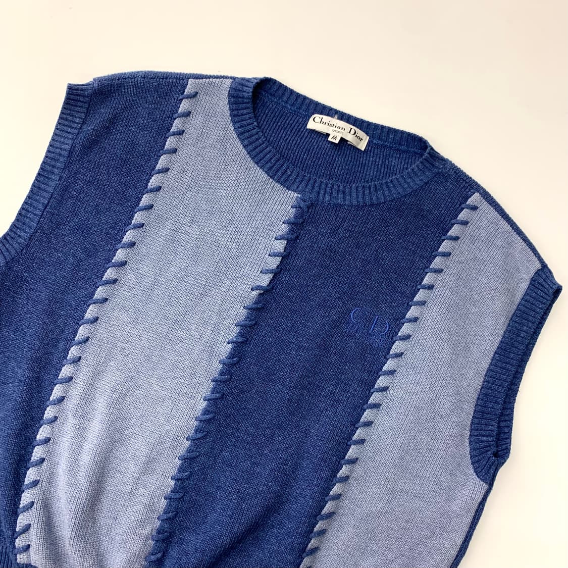 Dior 크리스챤 디올 90‘s CD 로고 니트 베스트 상품이미지3