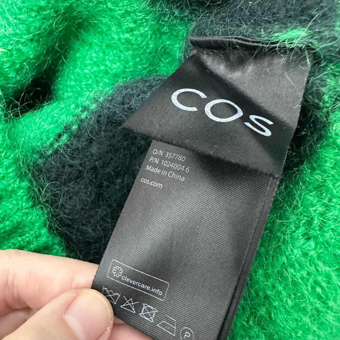 COS 코스 여성 스트라이프 니트 XS 상품이미지8